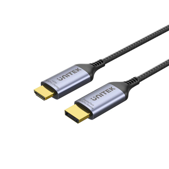Unitek DisplayPort 1.4 to HDMI 8K Cable 1.8M - V1610A01 Unitek DisplayPort 1.4 to HDMI 8K Cable 1.8M - V1610A01